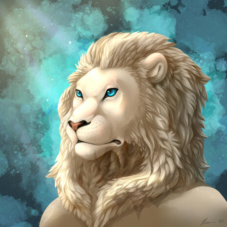 SnowWhiteLion Portrait